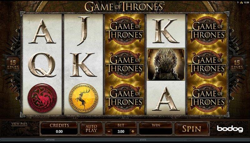 Game Of thrones bodog